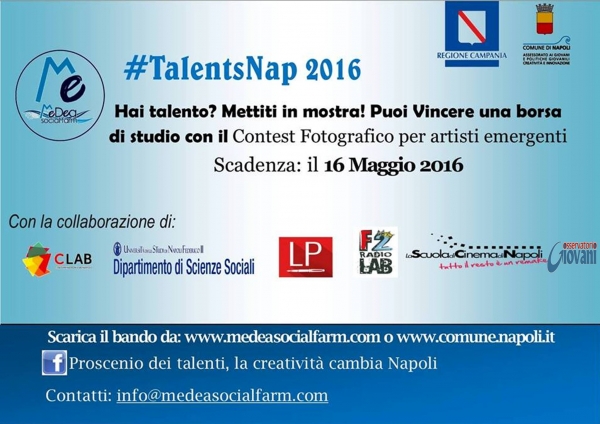 #TalentsNap2016. Una mostra fotografica dedicata a giovani artisti